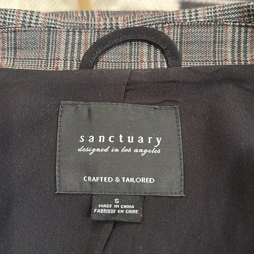 LAST CALL! Sanctuary Plaid loose fit blazer - Picture 7 of 8